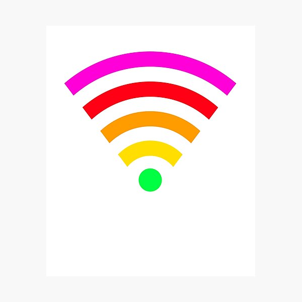 Item preview, Rainbow Wifi designed and sold by cyberlight.