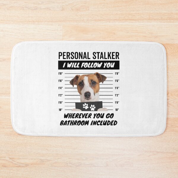Item preview, Personal Stalker Dog – Jack Russell Terrier designed and sold by More Cute Dogs.