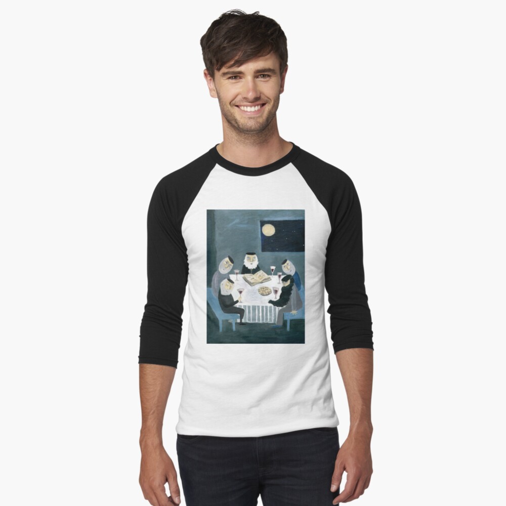 Item preview, Baseball ¾ Sleeve T-Shirt designed and sold by mariannat.