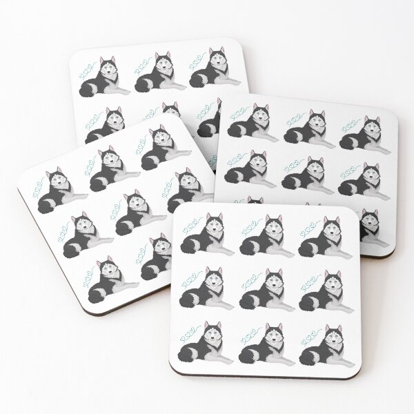 Item preview, siberian husky dog pattern designed and sold by Maful.