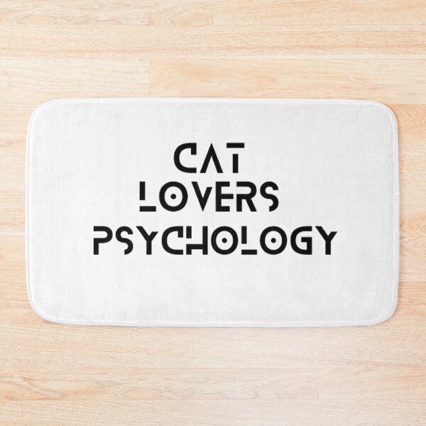 Item preview, Cat Lovers Psychology designed and sold by Tropium-Designs.