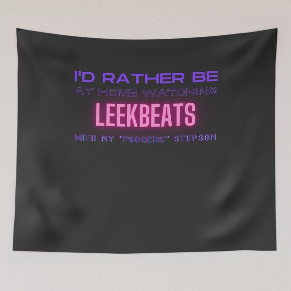 Item preview, Leekbeats, hijastro de Poggers, creador de contenido de YouTube designed and sold by LAST WEEK'S STOLEN AESTHETICS.