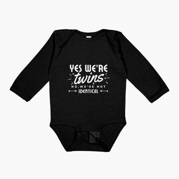 Item preview, Yes we're twins  no, we're not identical designed and sold by Sasikharn.