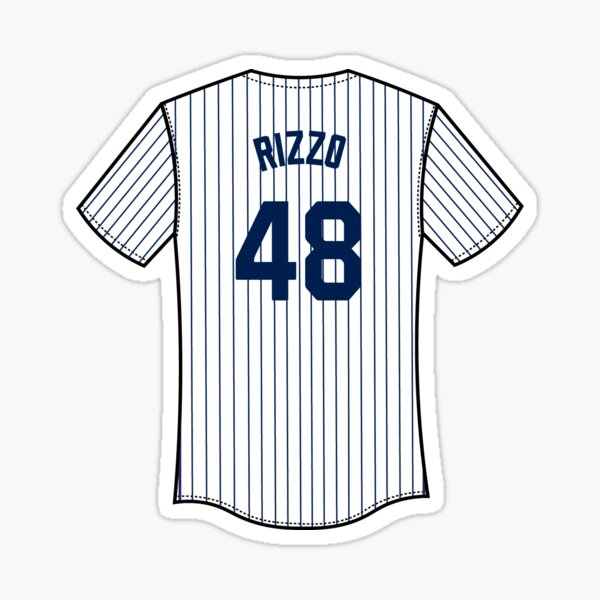 Vista previa del artículo con la obra «Anthony Rizzo Jersey», diseñado y vendido por emilydraeger.