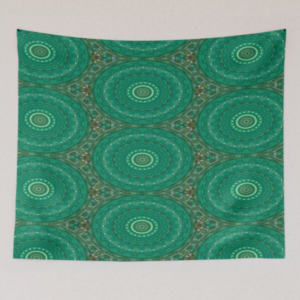 Item preview, Teal Green Mandala designed and sold by Thsid.
