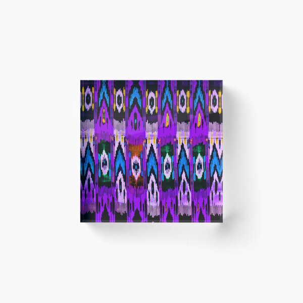 Item preview, Uzbek Ikat floral designs ikat patterns, Uzbek Ikat designs designed and sold by LeFabriqueOuz.