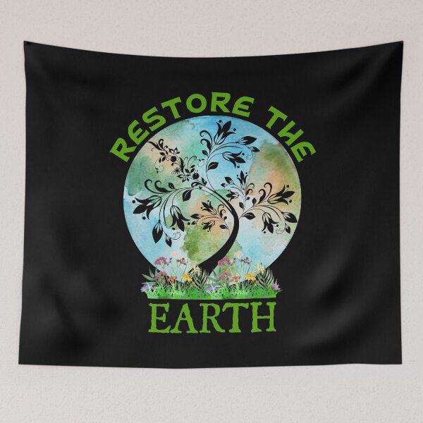 Item preview, Restore the Earth, Tree and Earth designed and sold by ACC .