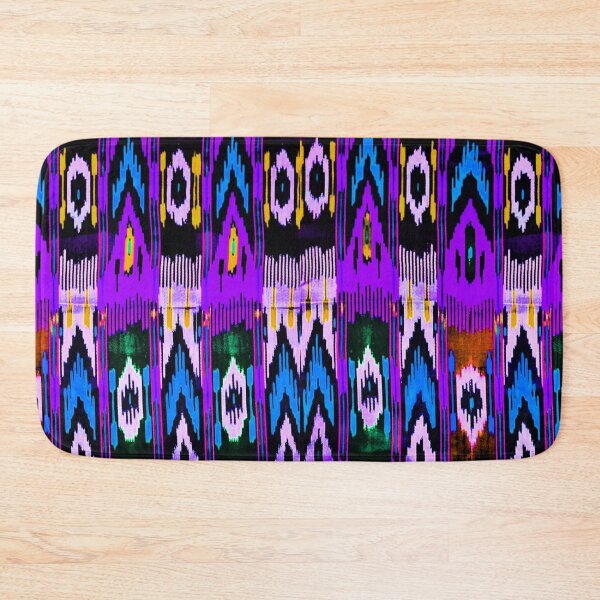 Item preview, Uzbek Ikat floral designs ikat patterns, Uzbek Ikat designs designed and sold by LeFabriqueOuz.