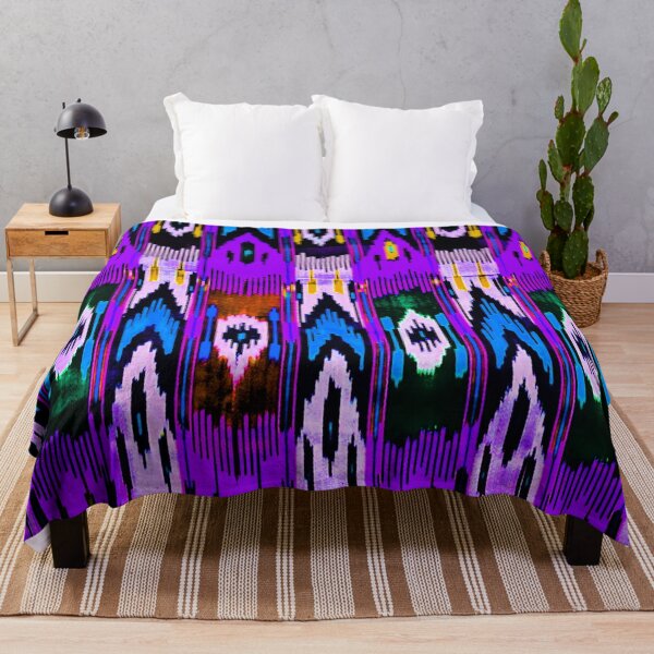 Item preview, Uzbek Ikat floral designs ikat patterns, Uzbek Ikat designs designed and sold by LeFabriqueOuz.