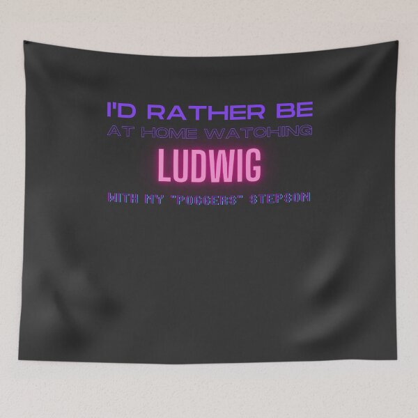 Item preview, Ludwig poggers stepson twitch youtube content creator designed and sold by LAST WEEK'S STOLEN AESTHETICS.