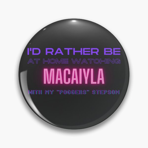 Item preview, Macaiyla poggers stepson twitch youtube content creator designed and sold by LAST WEEK'S STOLEN AESTHETICS.