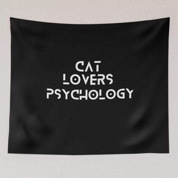 Item preview, Cat Lovers Psychology. designed and sold by Tropium-Designs.