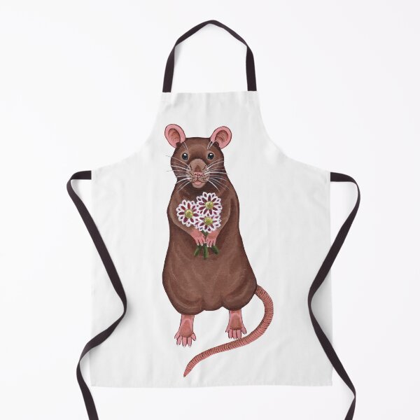 Item preview, Rat Holding Flowers designed and sold by WolfySilver.