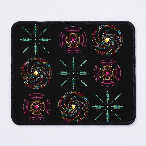 Item preview, Sidewalk Lights Pattern designed and sold by NerdAttic.
