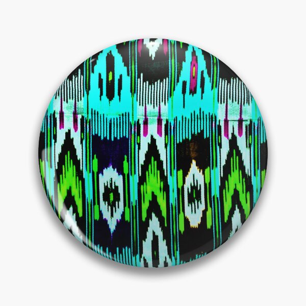Artikelvorschau, Usbekische Ikat-Blumenmuster, Ikat-Muster, usbekische Ikat-Designs entworfen und verkauft von LeFabriqueOuz.