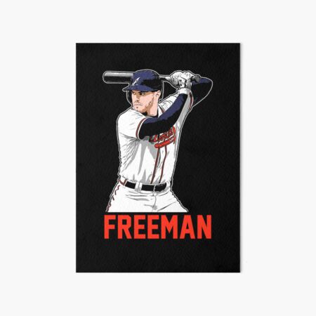  DIANSHANG Freddie Freeman Poster Baseball Portrait Art Canvas  Bedroom Wall Decor Print Picture Office Dorm Room Decor Gifts  Unframe:24x36inch(60x90cm): Posters & Prints