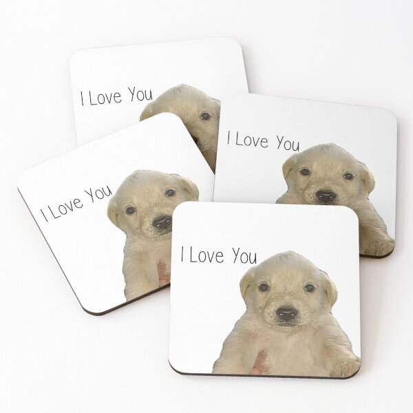 Item preview, I Love You Dog designed and sold by Llamenba.