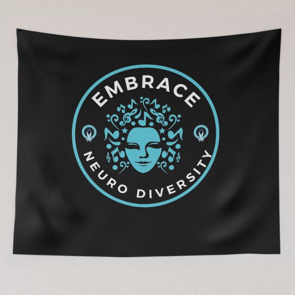 Item preview, Embrace neurodiversity designed and sold by Sam Artist.