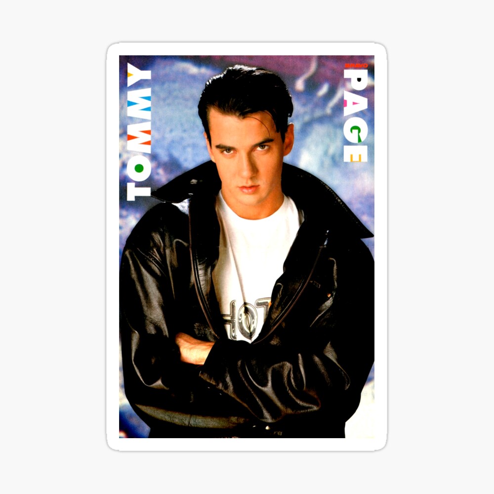 Tommy Page Poster For Sale By Wedamendung Redbubble