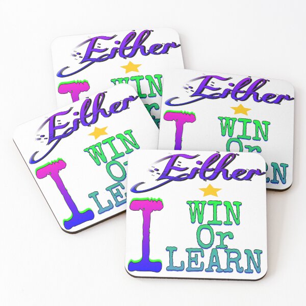 Item preview, Win Or Learn designed and sold by 59SHOP24.