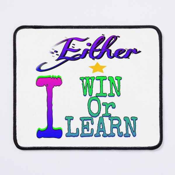Item preview, Win Or Learn designed and sold by 59SHOP24.