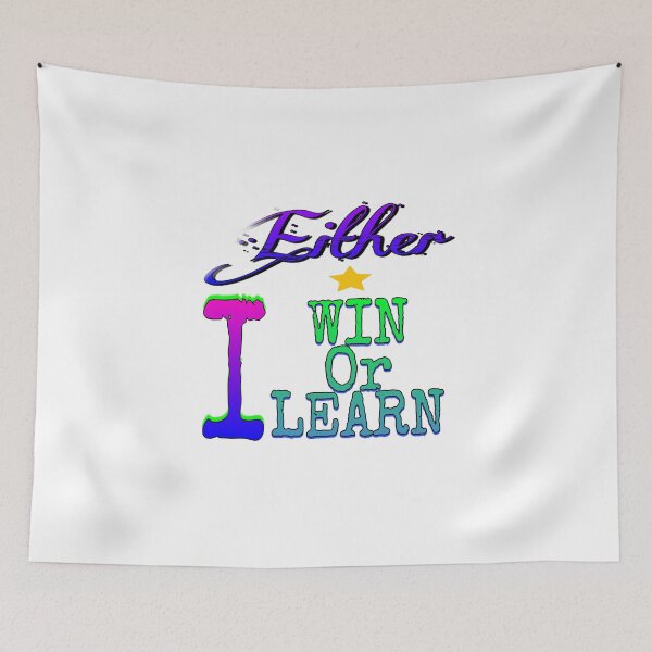 Item preview, Win Or Learn designed and sold by 59SHOP24.