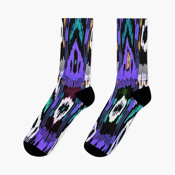 Artikelvorschau, Usbekische Ikat-Blumenmuster, Ikat-Muster, usbekische Ikat-Designs entworfen und verkauft von LeFabriqueOuz.