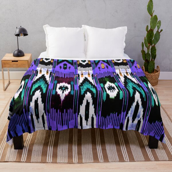 Item preview, Uzbek Ikat floral designs ikat patterns, Uzbek Ikat designs designed and sold by LeFabriqueOuz.