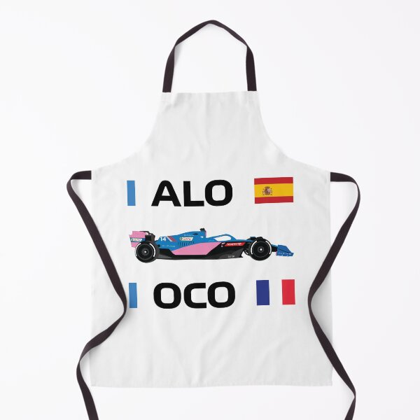 Item preview, Alpine F1 Team racing car 2022 A522 Fernando Alonso Esteban Ocon designed and sold by FormulaGTee1.