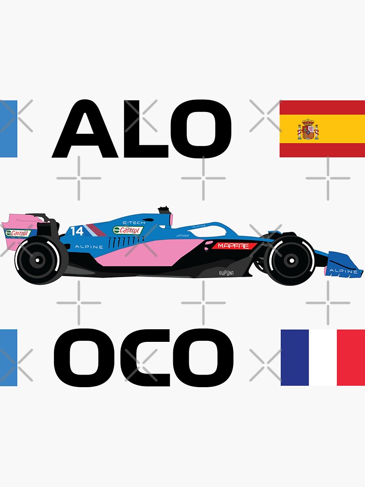 Camiseta del equipo Fernando Alonso 2022 - Alpine F1
