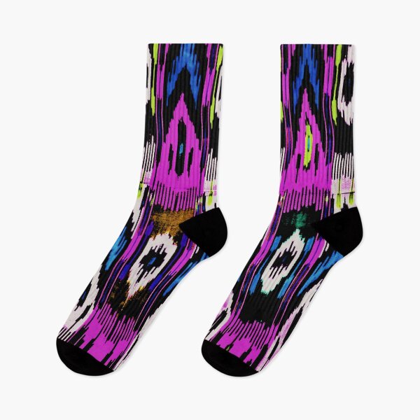 Artikelvorschau, Usbekische Ikat-Blumenmuster, Ikat-Muster, usbekische Ikat-Designs entworfen und verkauft von LeFabriqueOuz.