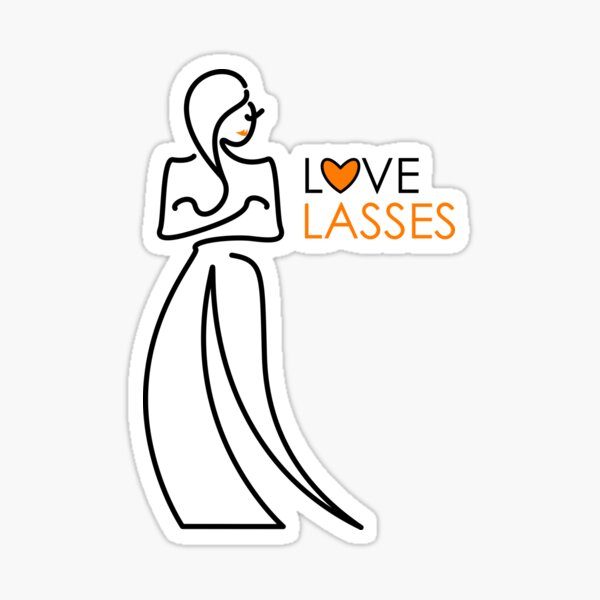 Love Lasses Sticker
