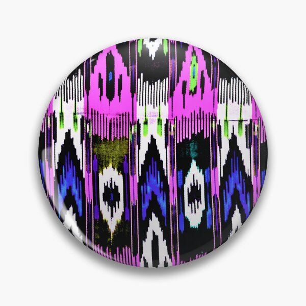 Artikelvorschau, Usbekische Ikat-Blumenmuster, Ikat-Muster, usbekische Ikat-Designs entworfen und verkauft von LeFabriqueOuz.