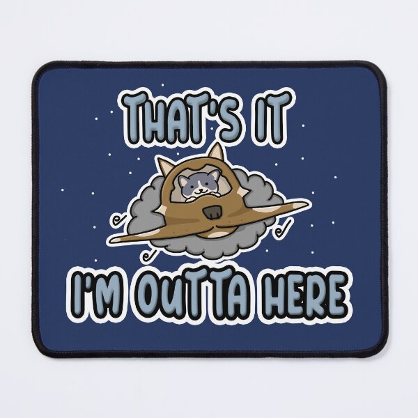 Item preview, That's it, I'm outta here designed and sold by WizardKnight.