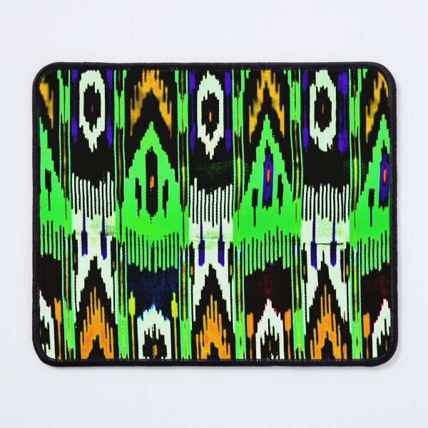 Item preview, Uzbek Ikat floral designs ikat patterns, Uzbek Ikat designs designed and sold by LeFabriqueOuz.