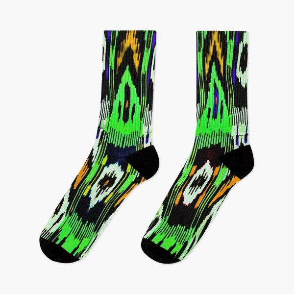 Artikelvorschau, Usbekische Ikat-Blumenmuster, Ikat-Muster, usbekische Ikat-Designs entworfen und verkauft von LeFabriqueOuz.