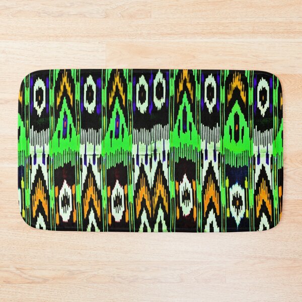Item preview, Uzbek Ikat floral designs ikat patterns, Uzbek Ikat designs designed and sold by LeFabriqueOuz.