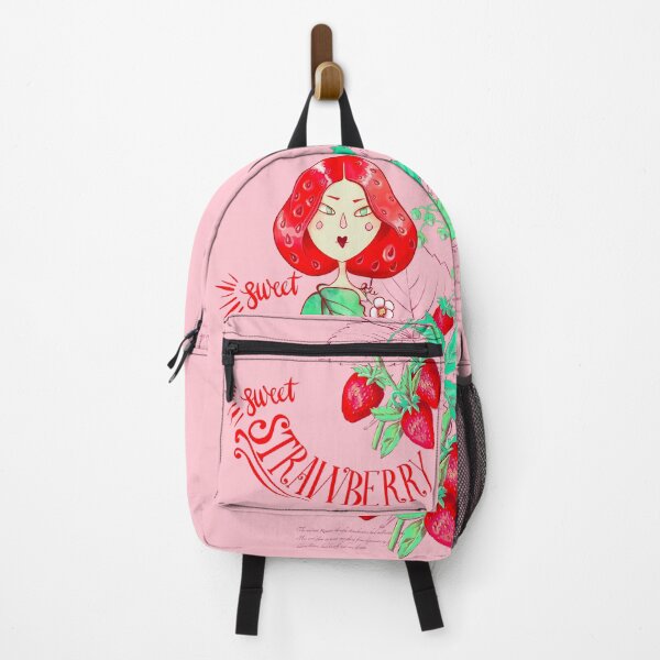 Item preview, Portrait of Strawberry Girl. Sweet strawberry.  designed and sold by Dina Stoianova.