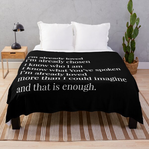 Item preview, I'm already loved, i'm already chosen, Jireh Inspired Worship song  designed and sold by kaylasbtq.