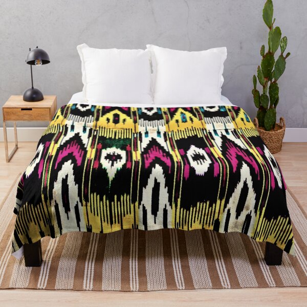 Item preview, Uzbek Ikat floral designs ikat patterns, Uzbek Ikat designs designed and sold by LeFabriqueOuz.