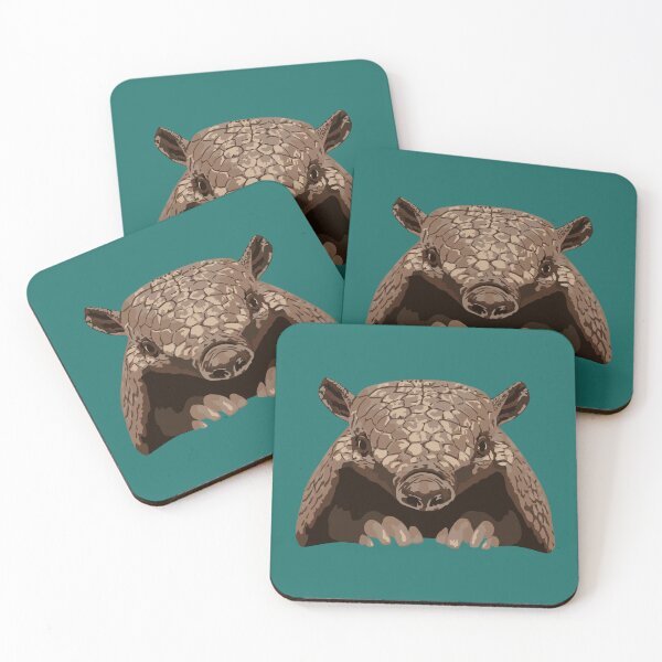 Item preview, Armadillo Portrait designed and sold by GeoCreate.
