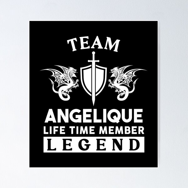 Item preview, Angelique Name T Shirt - Angelique Legend Lifetime Member Gift Item Tee designed and sold by lanawalton.