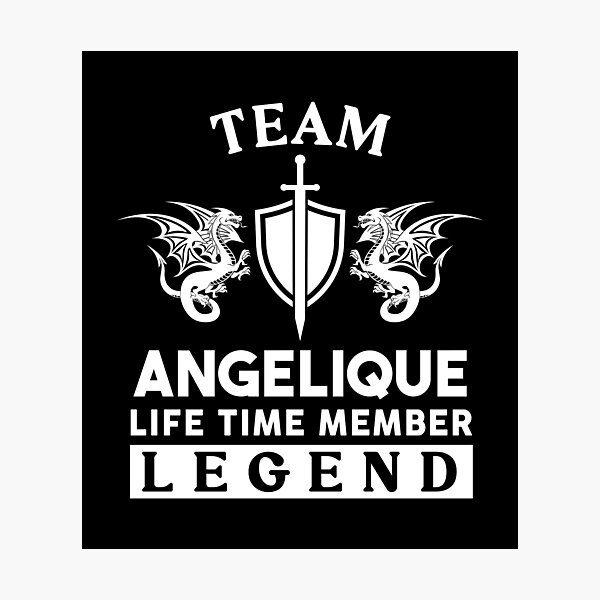 Item preview, Angelique Name T Shirt - Angelique Legend Lifetime Member Gift Item Tee designed and sold by lanawalton.
