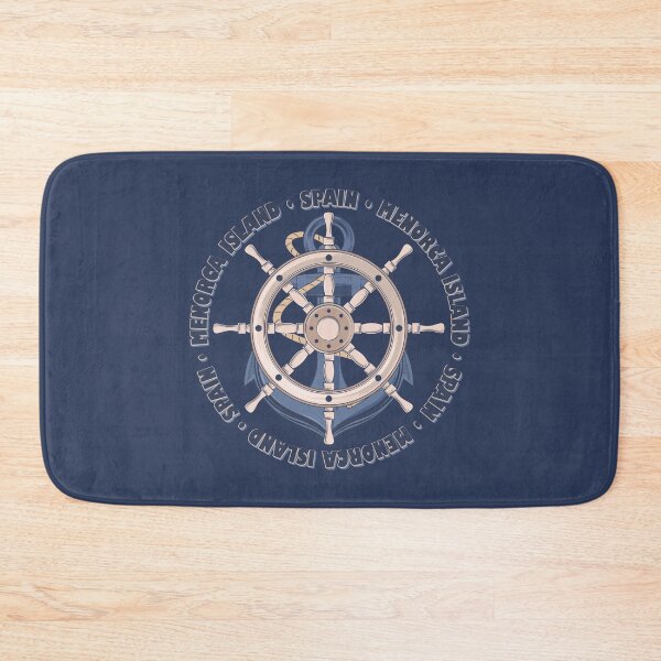 Item preview, Menorca Island Spain Nautical Summer Anchor Design designed and sold by CynthiaGraphics.