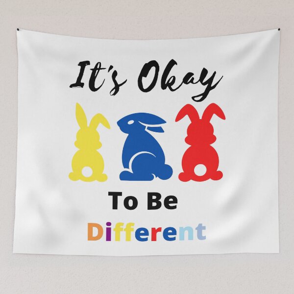 Item preview,  Its okay to be different autism designed and sold by Sam Artist.