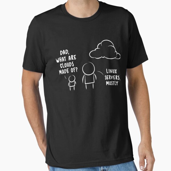Vista previa del artículo con la obra «Papá, ¿de qué están hechas las nubes?», diseñado y vendido por bestskins17.
