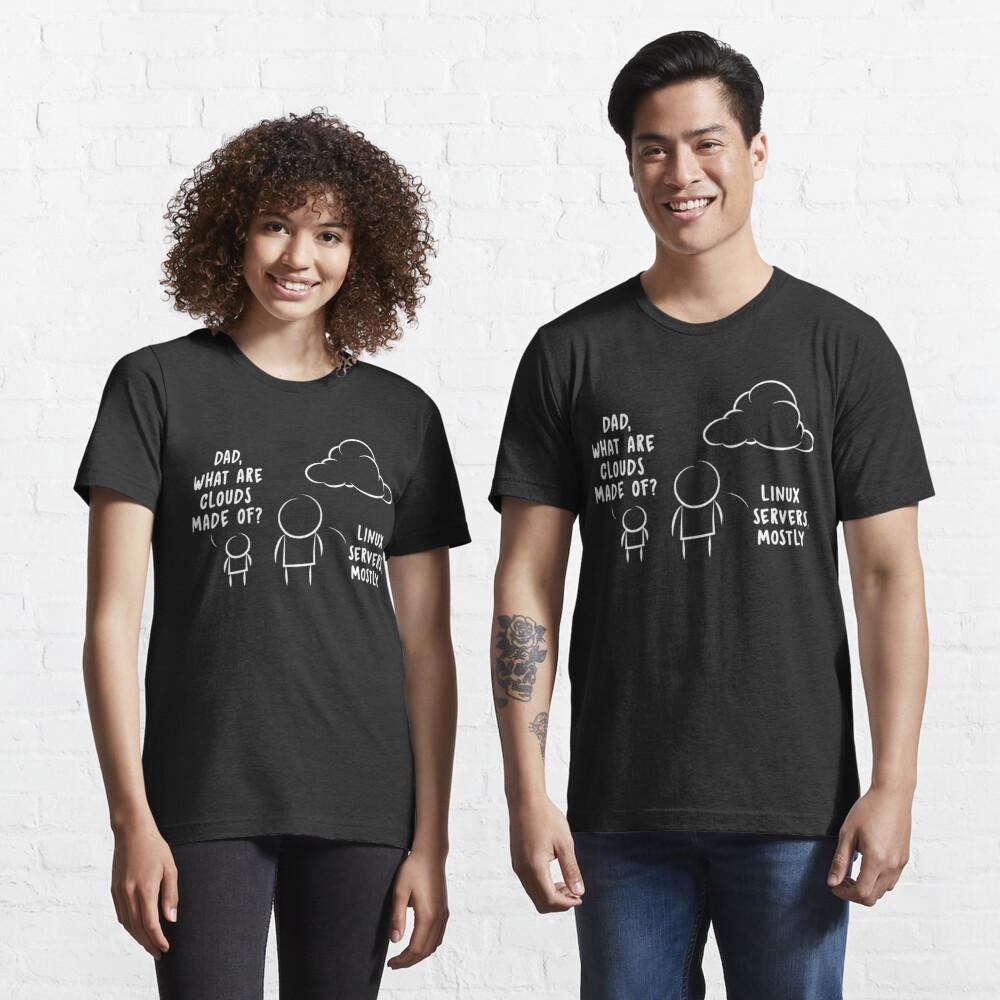 Discover Dad, What Are Clouds Made Of   | Essential T-Shirt 