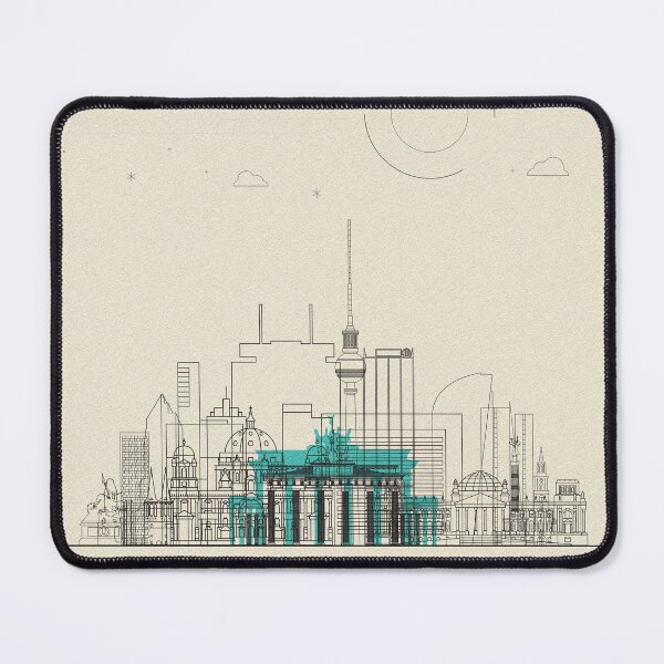 Item preview, Abstract City Posters: Berlin, Germany designed and sold by A Deniz Akerman.