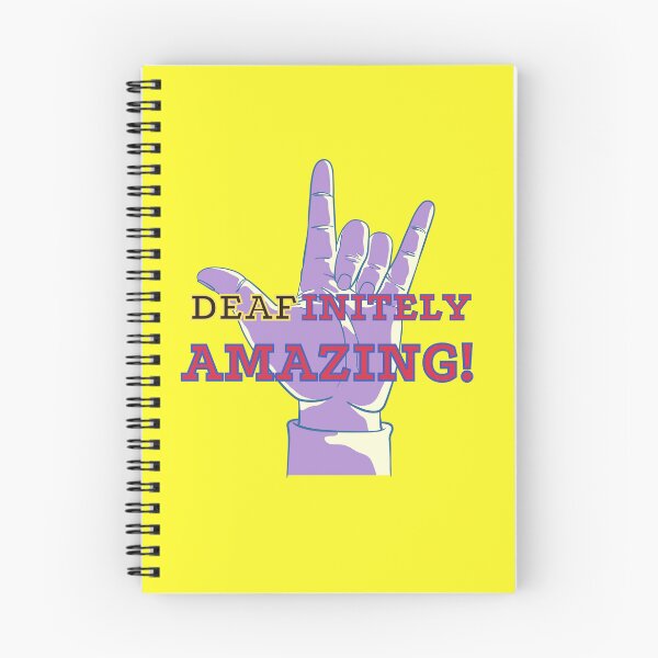 Item preview, Deafinitely Amazing! designed and sold by Vatazumet.
