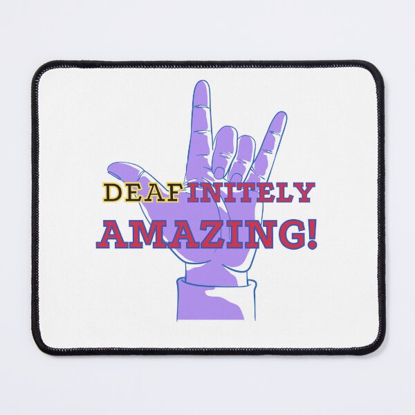 Item preview, Deafinitely Amazing! designed and sold by Vatazumet.